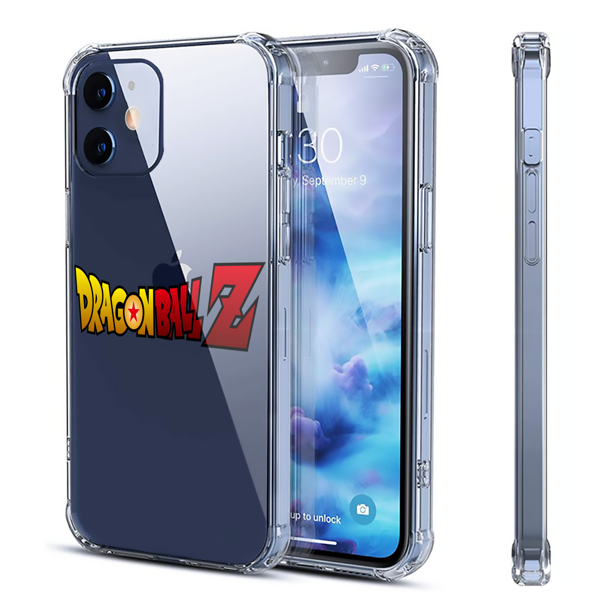 （画像用） ドラゴンボール DRAGON BALL 【iPhone 12シリーズ対応】透明スマホケース（クリアソフトケース）